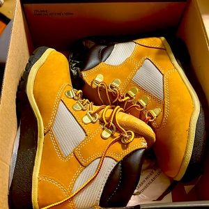 Timber land wheat toddler kids field boot